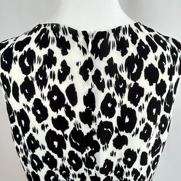 Rose + Olive Chic leopard print sleeveless top - women's medium M - Picture 5 of 11